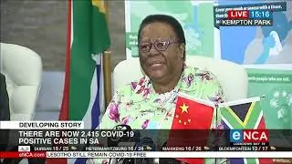 China donates PPE to SA