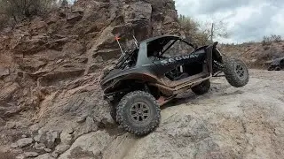 Box Canyon: scenic off-road ride or an extreme off-road adventure rated 10/10. 4 UTVs have a plan.