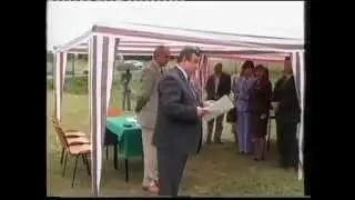 Otwarcie oczyszczalni ścieków - Strzelce Krajeńskie 2002