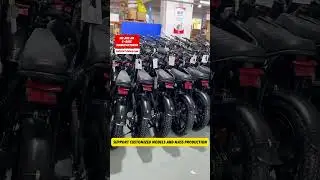 Electric bicycle assembly factory, supporting product customization. #ebike #bike