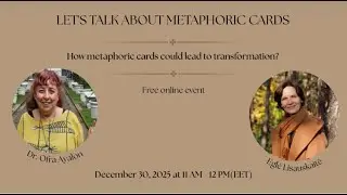 Let's talk about metaphoric cards with dr. Ofra Ayalon