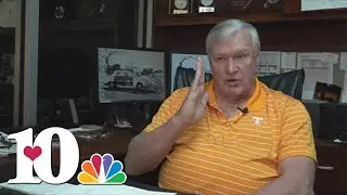UT diving coach speaks on Olympics while showing what it takes to dive off of a 3-story building
