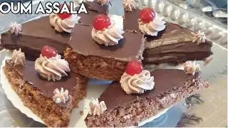 كيكة رائعة  بعصير المشمش بدون بيض وبدون حليب  حجم عائلي هيا لبنات