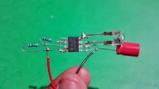 LED lights blinking circuit | 555 IC | Indicator light | EDG Miniatures