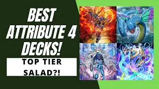 Master Duel Best Attribute 4 Event Decks: Top Tier Salamangreat!
