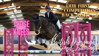 BD COMBINED TRAINING: OUR FIRST COMPETITION BACK JUMPING! ~ Adventures of Megatron | Equestrian Vlog