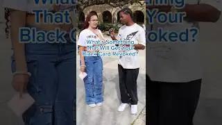 What&rsquo;s something that will get your black card revoked?