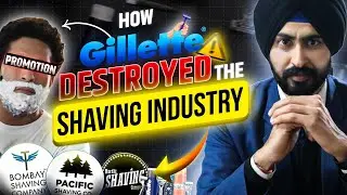 How Gillette is Destroying-Bombay Shaving Company in India | Razor King of India Gillette Case Study