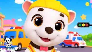 Coco the Traffic Hero 🚦 | Traffic Safety Song for Kids | Nursery Rhymes for Toddlers