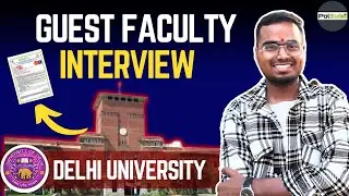 Delhi University Guest Faculty Recruitment 2025-26 | Direct Interview | NCWEB Guest Faculty