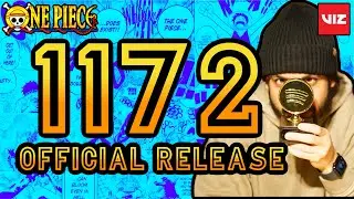 ONE PIECE CHAPTER 1172 LIVE REACTION
