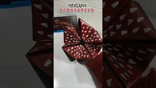 DIY Paper Demogorgon🔥 #shorts #strangerthings #demogorgon