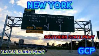 NYS DRIVE||4K||SOUTHERN STATE PKWY||CROSS ISLAND PKWY||GRAND CENTRAL PKWY||LATE EVENING RIDE