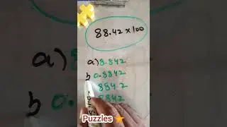decimals #math #youtube #shorts #short #puzzle