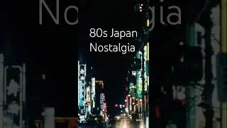 80s Japan Nostalgia &ndash; Tokyo Sunsets and City Lights 🇯🇵🌆