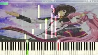 Gundam Seed - Theme of Tears Piano Cover | Synthesia