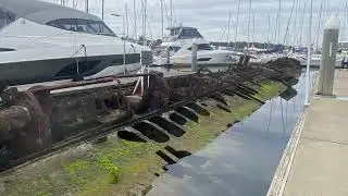 J7 Submarine wreck Sandringham Yacht Club