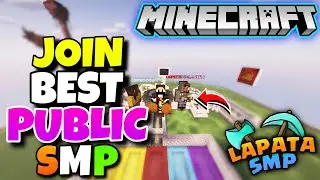 🪷 New Best Survival Public Smp Server For Minecraft 🎊 | Java + Pe | 24/7 Online | Anyone Can Join 💘