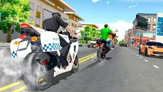 Police Bike Racing Free - Gameplay Android game - police motorbike game
