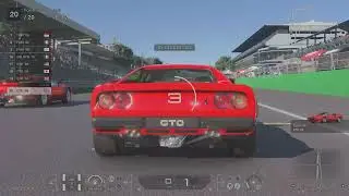 GT7 LEGEND CAR: FERRARI GTO '84 FIRST LOOK CUSTOM RACE MONZA 12 LAPS PS5 4K GAMEPLAY