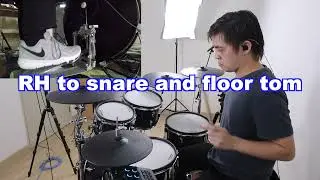 Basic Linear Pattern RLKK + RLK I Edwin Boon Drummer  @RAPDistributionSdnBhd Roland VAD 506