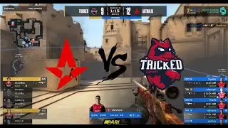 Первая игра девайса после возвращения. Astralis vs Tricked - CCT North Europe Series 2