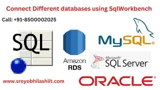 Connect Oracle Mysql Mssql using sqlWorkbench AWS RDS connect