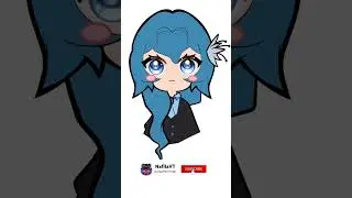 Gacha wheel Emote Commission! #vtuber #anime #nafilavt #art #commission