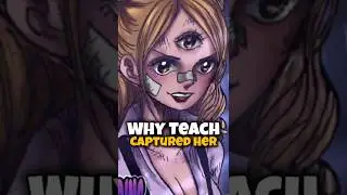 Why Blackbeard Captured Pudding #onepiece #strawhat #luffygear5 #luffy #animecharacter
