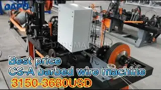 Best price CS-A barbed wire machine for bob wire