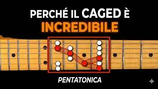 Come il CAGED andrebbe VERAMENTE spiegato ai CHITARRISTI