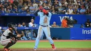Vlad Guerrero Jr Slow Motion Baseball Swing Home Run Hitting Mechanics Tips