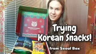 Trying Korean Snacks from SeoulBox