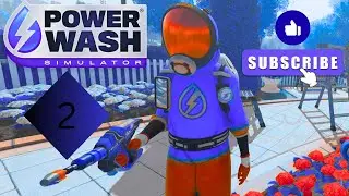 ASMR Power wash shooting gallery virtual cleaning