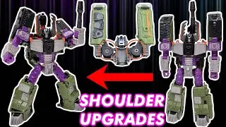 Installing Shoulder Upgrades for Legacy Armada Universe Megatron