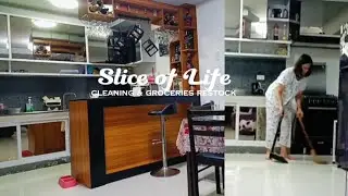 City Lifestyle l Cleaning ASMRl Groceries Restock l Unboxing #storagerack #CleanWithMe #TidyUpWithMe