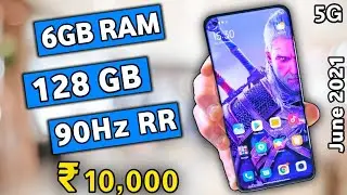 6GB RAM + 128GB | Top 3 Powerful Gaming Smartphone Under 10000 | Best Phone Under 10000 | June 2021