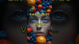 8 Best Foods to Restore 20/20 Vision Naturally. #health #eyehealth