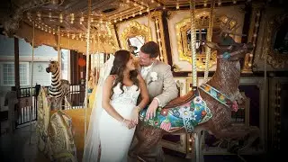 Meet me by the carousel! | Pamela & Doug&rsquo;s Wedding Film @ The East Wind Riverhead NY