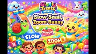 Sammy Goes Slow, Bunny Goes Zoom! 🐌🐇 | Nursery Rhymes for Toddlers &ndash; pre kindergarten Poems