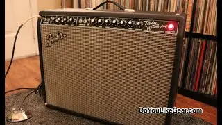 Демонстрация гитарного усилителя Fender 65 Reissue Blackface Twin Reverb