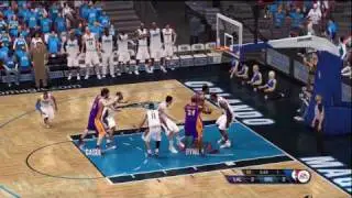 NBA Live 10 (Xbox 360) Dynamic Season Gameplay: Orlando Magic vs. Los Angeles Lakers PART ONE