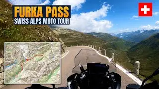 Swiss Alps Motorcycle Tour: Furka Pass | BMW R1250GS