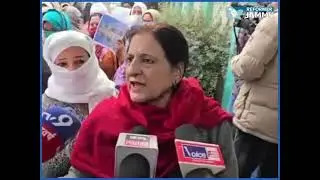 SRINAGAR: PDP's women unit protests against proposed power tariff hike
