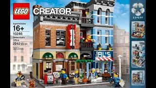 Lego Detective's Office Expert Modular Build