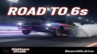 BeamNG.drive | From Shop Build to 6-Second Drag Car |Nightmare Arcade Ep.5