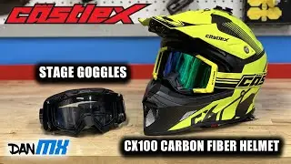 CASTLE X CX100 CARBON HELMET | STAGE GOGGLES REVIEW