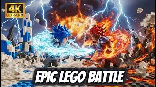 ⚡ LEGO Lightning Master vs Fire King &ndash; Epic Element Battle Begins!
