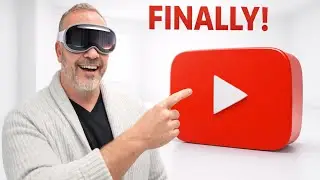 Наконец-то! YouTube на Apple Vision Pro (пространственный режим просто невероятен!)
