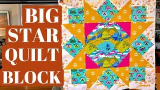 Big Star Quilt Block!